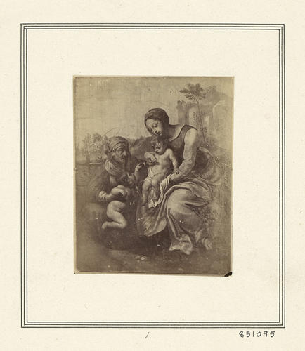 The Virgin and Child with St Elizabeth and the Infant Baptist