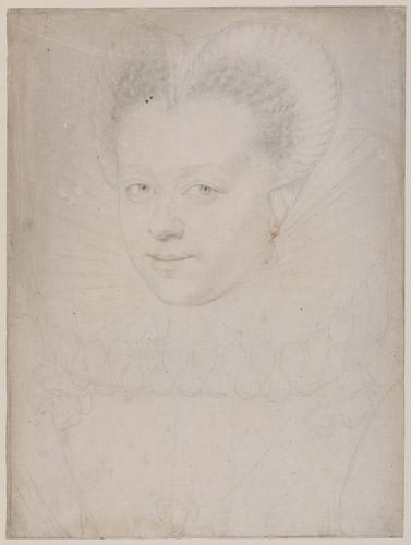 A portrait of a woman