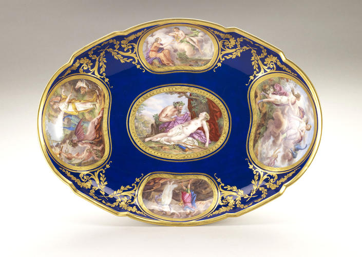 Compotiers ovale (part of the Louis XVI dinner service)