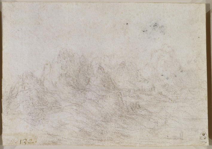 A mountain landscape A mountain landscape