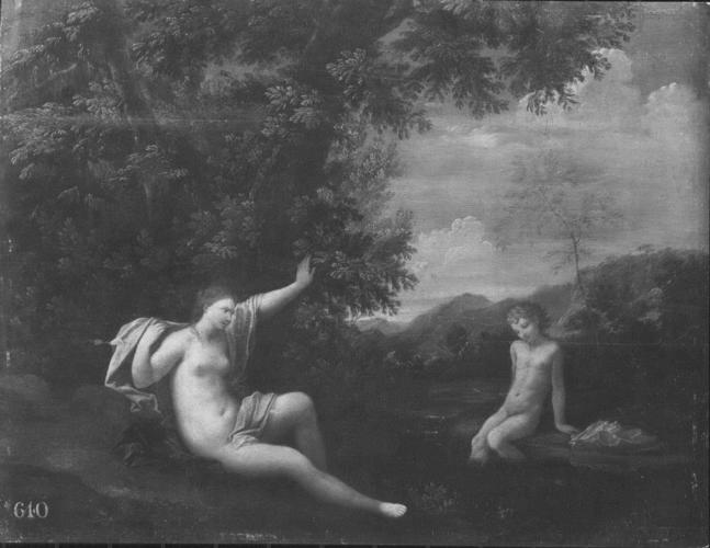 Salmacis Sees Hermaphroditus Bathing