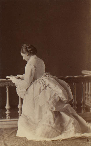 Princess Beatrice (1857-1944) at the time of her Confirmation