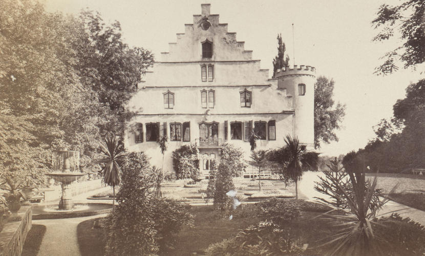 Photograph of The Rosenau, Coburg, April 1896