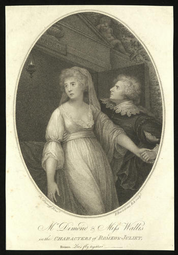 Mr Dimond & Miss Wallis in the Characters of Romeo & Juliet