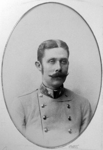 Archduke Francis Ferdinand of Austria. [Album: Photographs. Royal Portraits, 1869-1897]