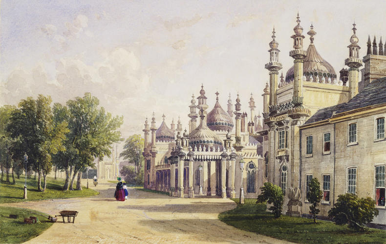 Brighton Pavilion: entrance front