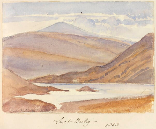 Master: SKETCHES FROM NATURE V. R. 1862 TO 1866
Item: Loch Bulig