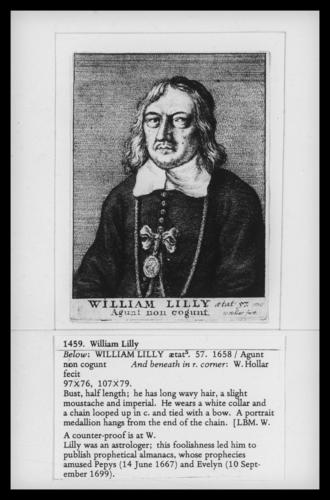 William Lilly, Aged 57 William Lilly, Aged 57