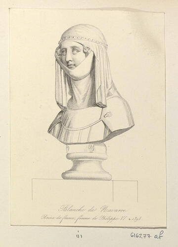 Master: [monuments to French rulers]
Item: Blanche de Navarre