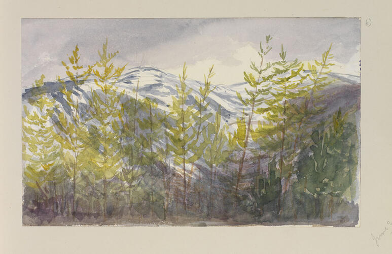 Master: SKETCHES BY QUEEN VICTORIA II
Item: A Highland landscape
