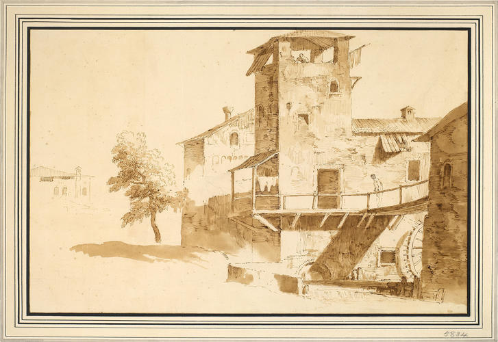 A watermill A watermill