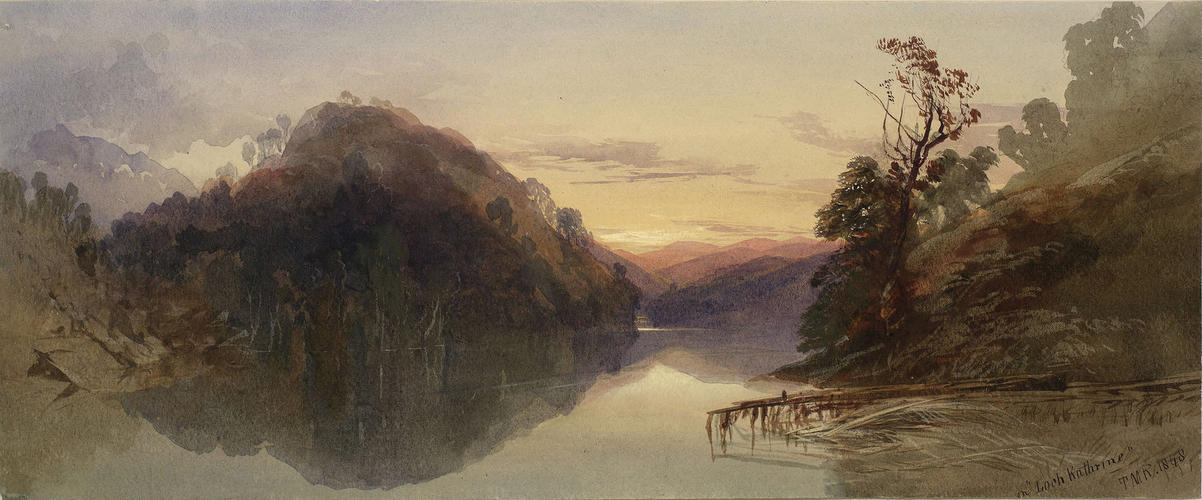 On Loch Katrine, Perthshire