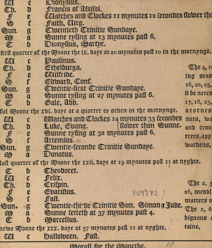 Master: Twelve woodcuts of the labours of the months from 'The kalender of shepherdes'
Item: October Master: Twelve woodcuts of the labours of the months from 'The kalender of shepherdes'
Item: October