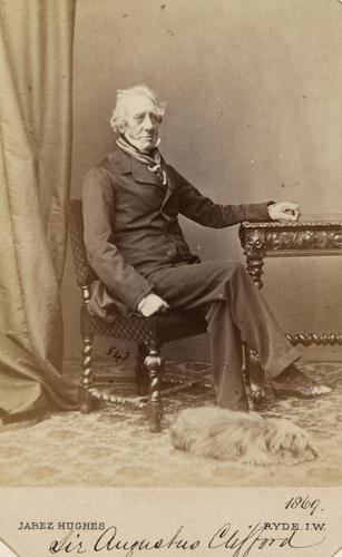Sir Augustus Clifford. [Photographs, English Portraits. Volume 70. ]