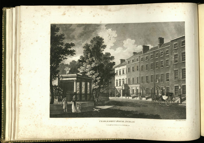A Picturesque and descriptive view of the city of Dublin described in a series of the most interesting scenes taken in the year 1791 / by James Malton. With : A Brief authentic history from the earlie A Picturesque and descriptive view of the city of Dublin described in a series of the most interesting scenes taken in the year 1791 / by James Malton. With : A Brief authentic history from the earlie