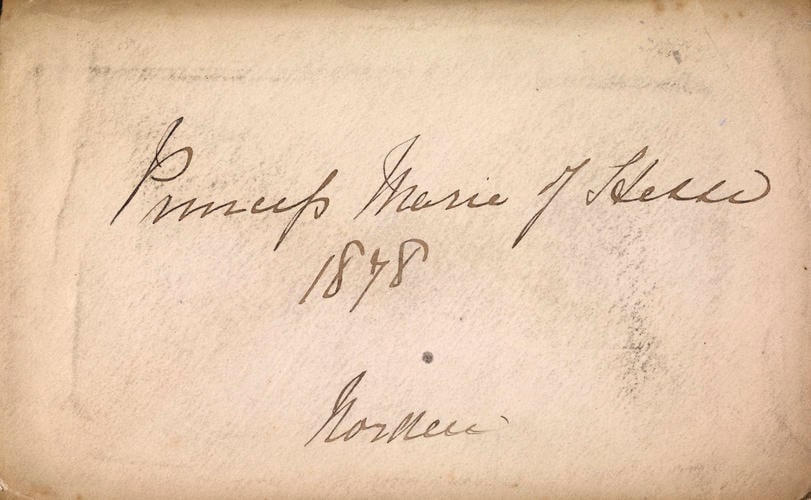 Princess Marie of Hesse (1874-78)
