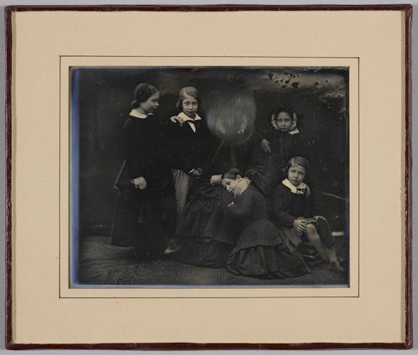 Queen Victoria with the Princess Royal, the Prince of Wales, Princess Alice, Princess Helena and Prince Alfred Queen Victoria with the Princess Royal, the Prince of Wales, Princess Alice, Princess Helena and Prince Alfred