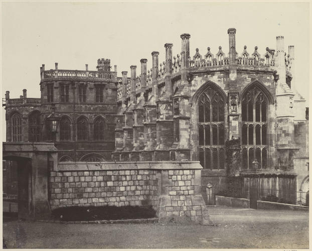St. George's Chapel, Windsor Castle, as seen from the Middle Ward