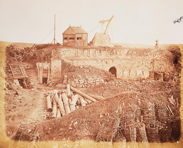 Tower of the Malakoff. [Crimean War photographs by Robertson]