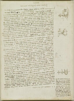 The movement of the heart (recto); Notes on the movement of the diaphragm and the stomach, with diagrams (verso) The movement of the heart (recto); Notes on the movement of the diaphragm and the stomach, with diagrams (verso)