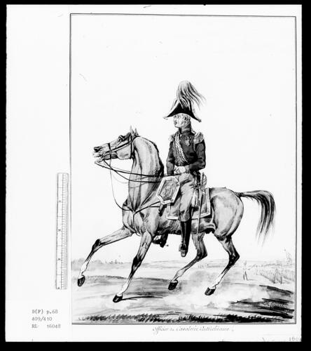 Austrian Army. 	Cavalry Officer