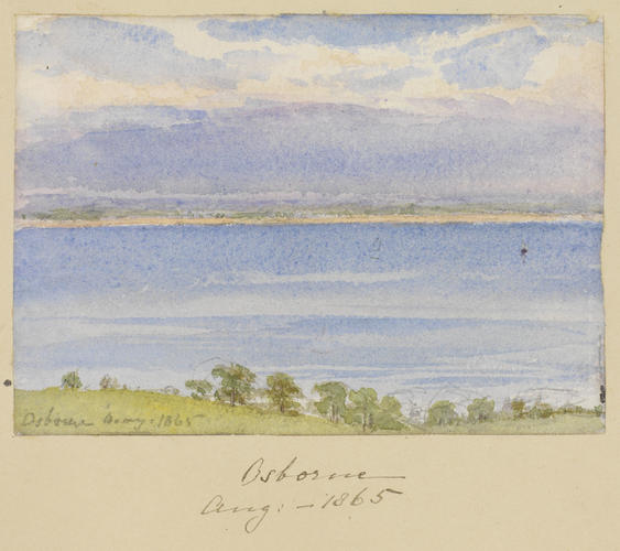 Master: SKETCHES FROM NATURE V. R. 1865 TO 1867
Item: Osborne