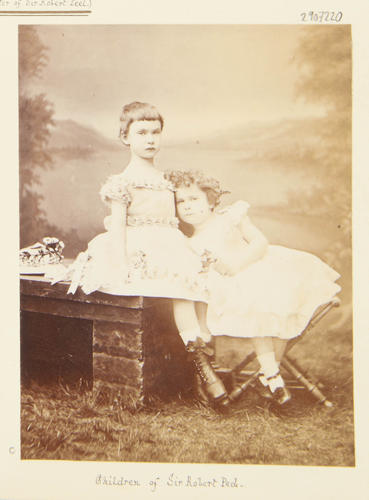 Children of Sir Robert Peel [Photographic Portraits Vol. 4/62 1861-1876]