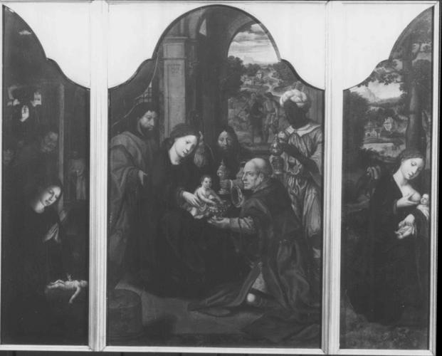 Triptych: Adoration of the Kings