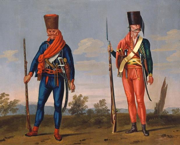 Bannalist and Pandour, 'Freikorps Trenck'