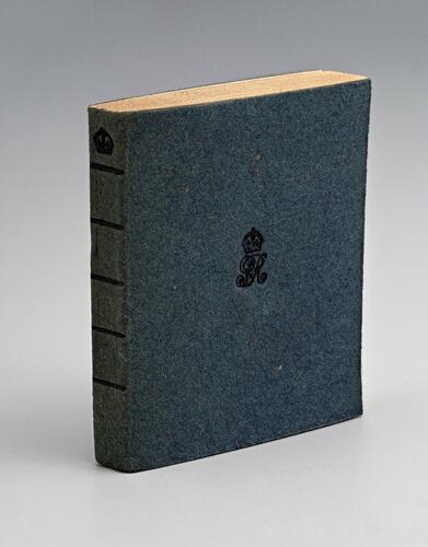 [Blank book]