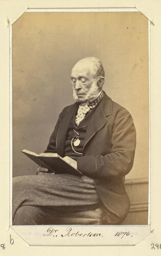 Dr Robertson. 1876 Dr Robertson. 1876