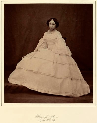 Princess Alice, later Grand Duchess of Hesse and by Rhine (1843-78)