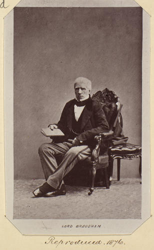 William Brougham, 2nd Baron Brougham & Vaux (1795-1886) William Brougham, 2nd Baron Brougham & Vaux (1795-1886)
