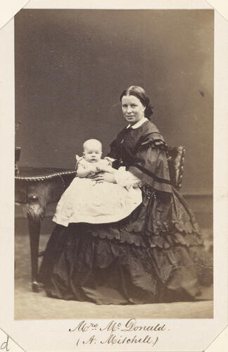 Mrs McDonald (A. Mitchell). [Royal Household Portraits. Volume 54. ]