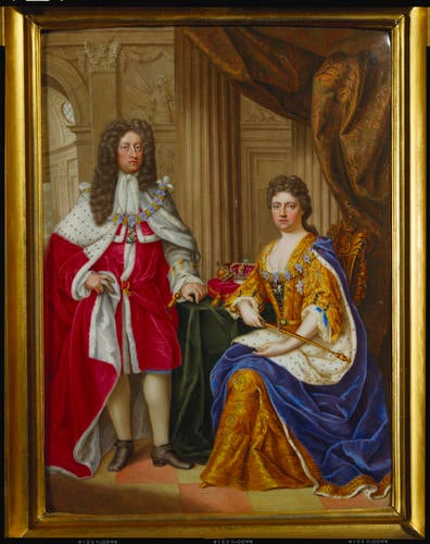 Queen Anne (1665-1714) and Prince George of Denmark (1653-1708)
