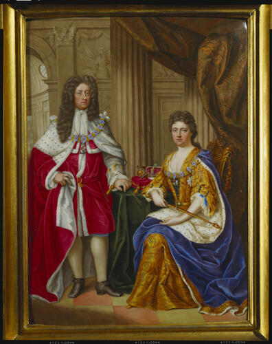 Queen Anne (1665-1714) and Prince George of Denmark (1653-1708)