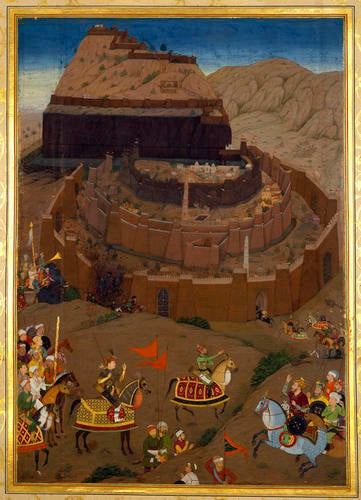 Master: Padshahnamah ?????????? (The Book of Emperors) ??
Item: The Siege of Daulatabad (April-June 1633)