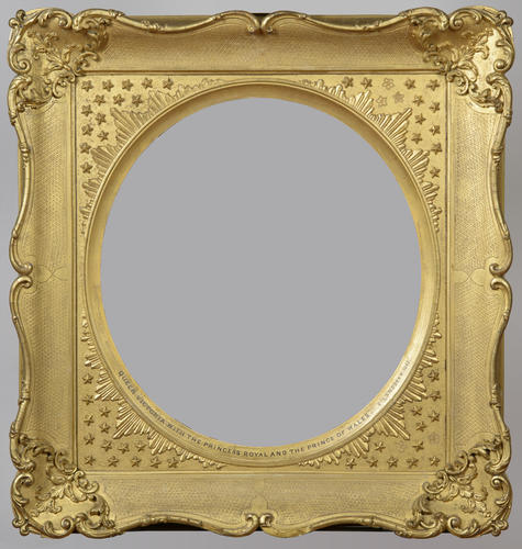 Frame for RCIN 403120, Landseer, Queen Victoria with the Princess Royal and the Prince of Wales Frame for RCIN 403120, Landseer, Queen Victoria with the Princess Royal and the Prince of Wales