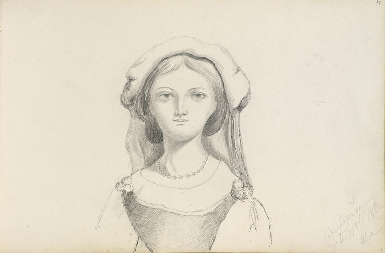 Master: Queen Alexandra's Sketch Book
Item: A female figure