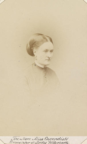 The Hon. Miss Cavendish, daughter of Lady Waterpark. [Photographs, English Portraits. Volume 70. ]