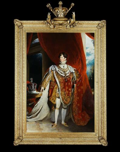 Frame for RCIN 405918, Lawrence, George IV