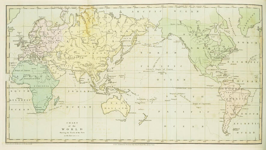 A Voyage round the world in the years 1803, 4, 5, & 6: performed, by order of His Imperial Majesty Alexander the First, Emperor of Russia, in the ship Neva / by Yuri Lisianski A Voyage round the world in the years 1803, 4, 5, & 6: performed, by order of His Imperial Majesty Alexander the First, Emperor of Russia, in the ship Neva / by Yuri Lisianski