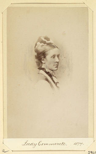 Lady Commerell. 1877. [Royal Household Portraits. Volume 55. ]