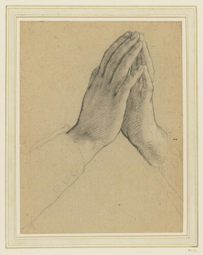 The Madonna in Prayer: a study of hands The Madonna in Prayer: a study of hands