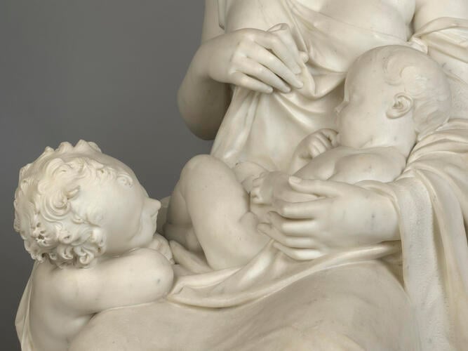 Mrs. Jordan, née Dorothea Bland (1761-1816) and two of her children Mrs. Jordan, née Dorothea Bland (1761-1816) and two of her children