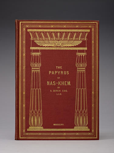 Description of the papyrus of Nas-Khem, priest of Amen-ra. . . / by S. Birch