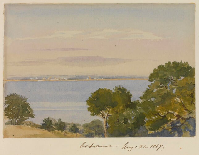 Master: SKETCHES FROM NATURE V. R. 1863 TO 1867
Item: Osborne
