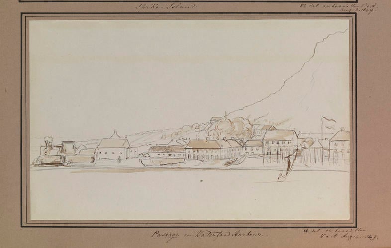 Master: Queen Victoria's Sketchbook 1848-1854
Item: Passage in Waterford Harbour