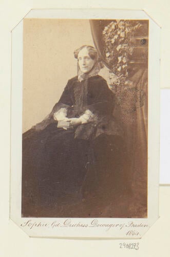 Sophie, Grand Duchess Dowager of Baden (1801-65) Sophie, Grand Duchess Dowager of Baden (1801-65)