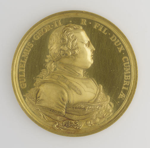 Medal commemorating the Battle of Culloden Medal commemorating the Battle of Culloden